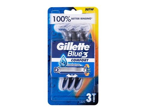 Gillette blue3 , strojky 3ks | Holící čepelky a náhrady - Pánské